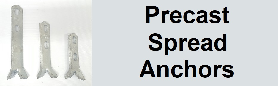 Precast Spread Anchors